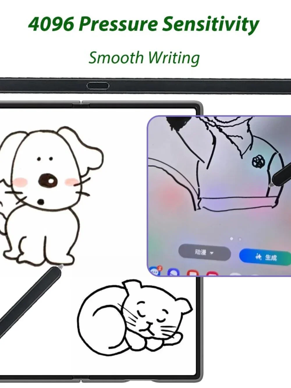 Z Fold 6 S Pen Fold Edition for Samsung Galaxy Z Fold 6 5G Stylus Pen S Pen Fold